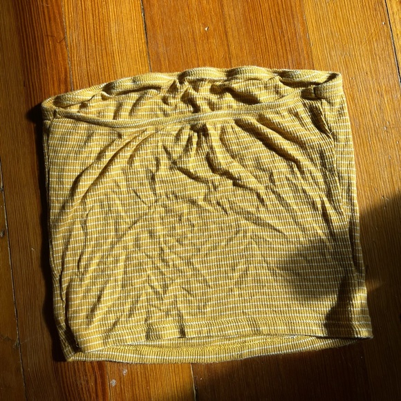AE yellow striped tube top - Picture 4 of 4